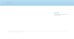 Desktop Screenshot of kad-forum.de